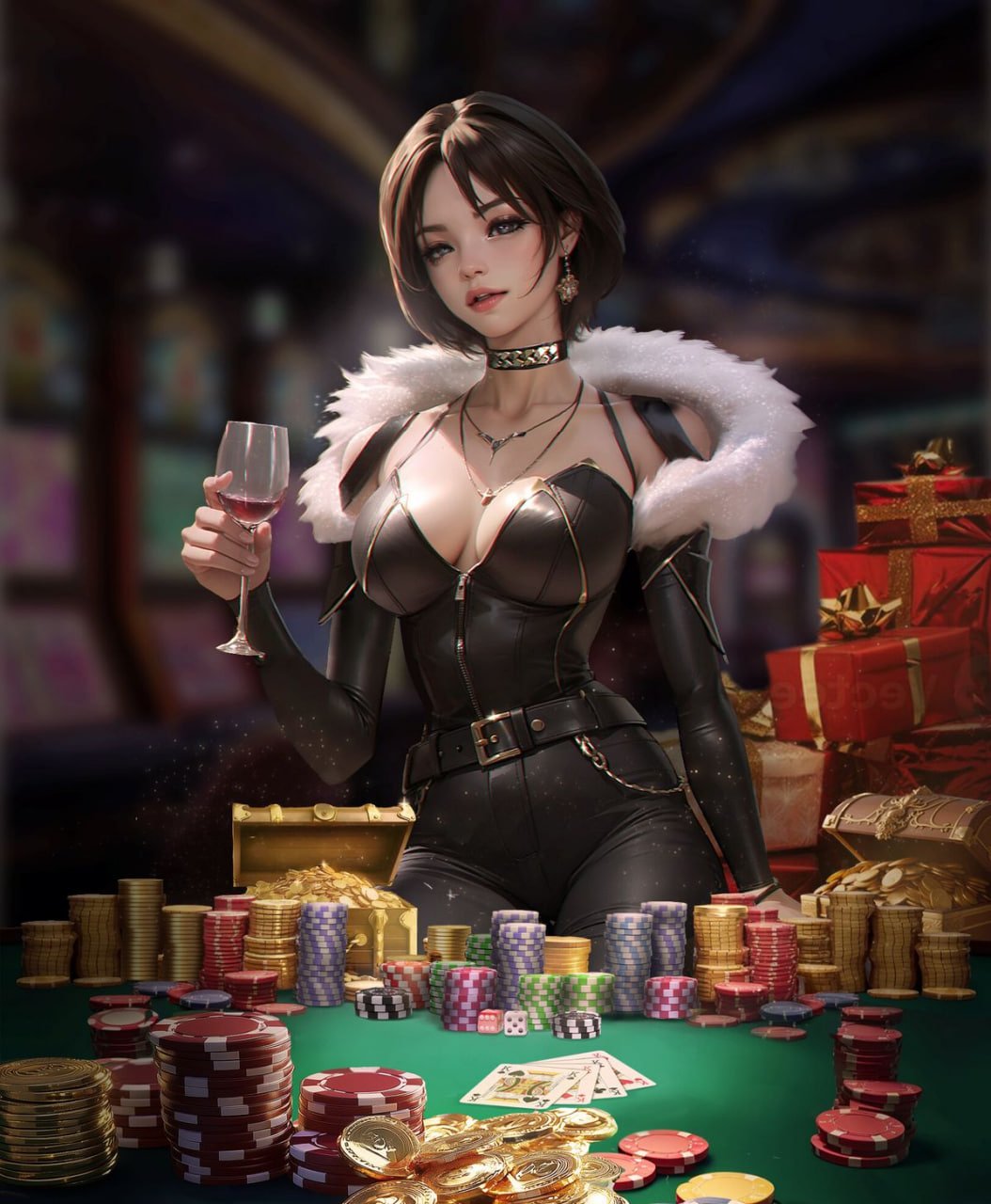 Pengguna mobile memeriksa Poin Reward